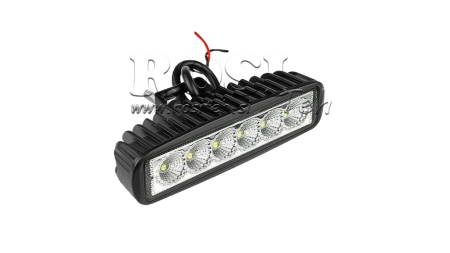 LED TYÖVALO - VALO 6 LED 18W 12V-24V