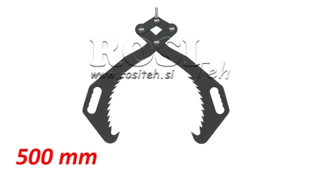 KÄSITSI METSAHAARRATS HD50 (500MM) - VÄRVITUD