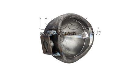 TESTA PER CAMION DUMP fi 78 CON DUE APERTURE