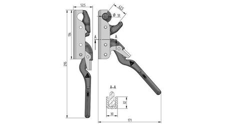 KATTO SIVUTYYPPI PIANTONE NAISPUOLELLE