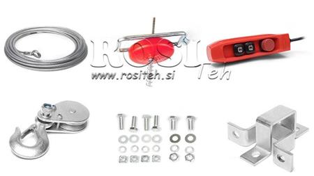 230 V ЕЛЕКТРИЧЕСКА ВИНЧА DWI 300/600 кг