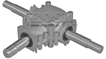 KALDKEERMEGA KÄIGUKAST KAHE TELJEGA 1:1.14 (16.5HP-12KW)
