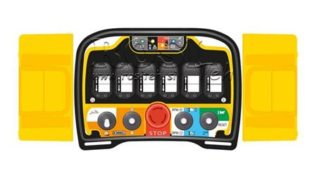 RADIO REMOTE CONTROL -PROPORTIONAL- ZEUS2 M6 10020 Plus