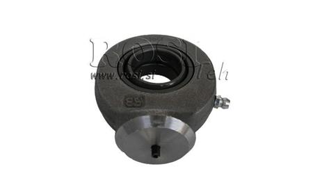 Schweißlager rund mit Schmierung fi 35/47