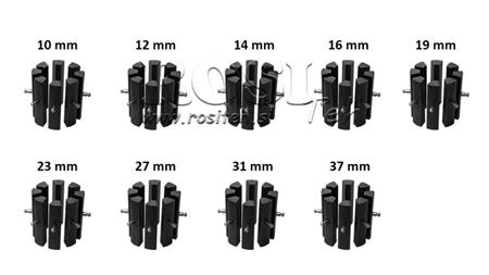 14078 - PRESSE MANUELLE PORTABLE PM18F-9J (120 Tonnes) AVEC MÂCHOIRES