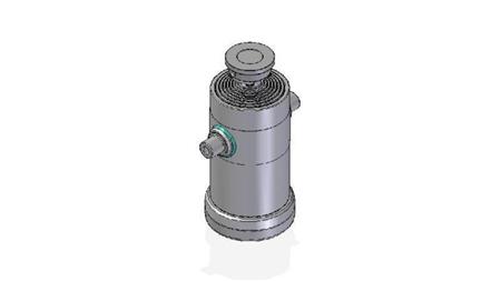 7034S - TELESCOPIC CYLINDER STANDARD/PALLON 7 VAIHEITA MATKA 2482 HALKAISIJA 240