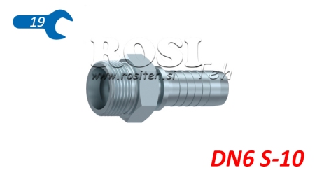 HYDRAULISK FORBINDELSE CES 10 HUN DN6-M18X1,5