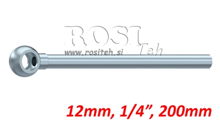 METAAL SLANG BANJO 12mm 1/4 200mm