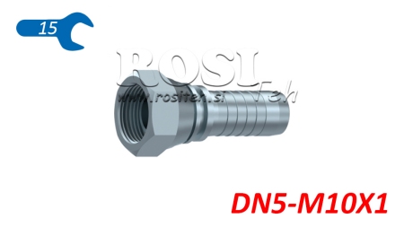 HÜDRAULILINE ÜHENDUS BSP NAINE DN5-M10X1