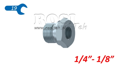 HYDRAULICKÝ ADAPTÉR SAMEC–SAMICA 1/4- 1/8