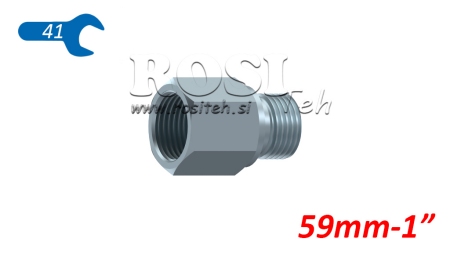 HYDRAULIKADAPTER MÄNNLICH-WEIBLICH 1