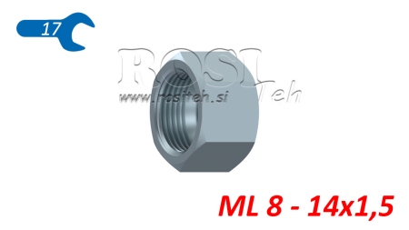 HYDRAULISCHE MOER ML 8 - 14X1.5