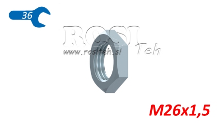 LÄPIVIENTIMUTTERI M26X1,5