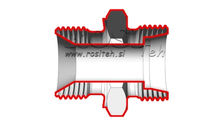 HYDRAULICKÝ DVOJITÝ VENTIL AL18-BSP1/2