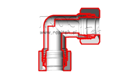 HYDRAULISCHE BOCHT L-15 MET MOER