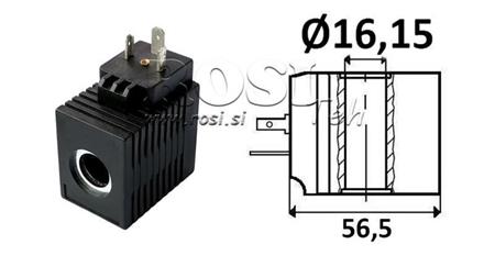 ELEKTROMÁGNESES TEKERCS 24V DC - CB12 - fi 16.15mm-52mm 16W