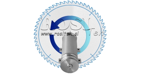 VALURAUTAINEN PYÖRÖSAHAAKSELI 300MM (VASEN KIERRE)