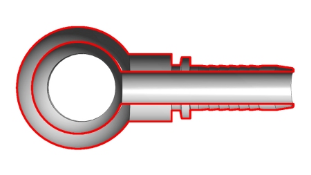 HÜDRAULINE ÜHENDUS RNM SILM DN6-M10X1