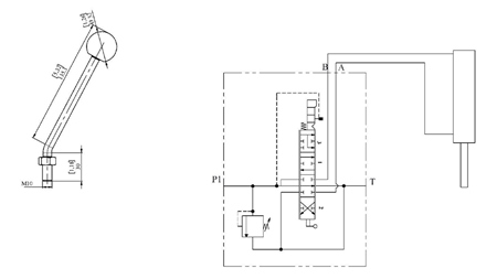 HYDRAULINEN VENTTIILI P81-RS AUTOMATIC FOR SPLITTER - TWO-SPEED