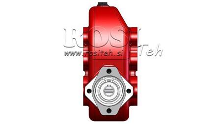 RIDUTTORE - MOLTIPLICATORE RT190 PER MOTORE IDRAULICO MP/MR/MS relazioni 10,2:1