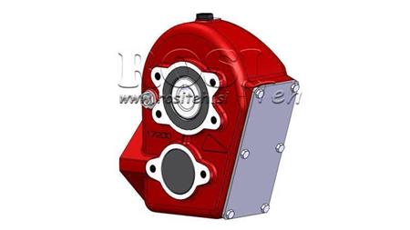 СКОРОСТНА КУТИЯ - СКОРОСТНА КУТИЯ RT210 ЗА ХИДРАВЛИЧЕН МОТОР MP/MR/MS СЪС СЪОТНОШЕНИЕ 16.4:1