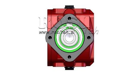 REDUKTOR - PREVODOVKA RT90EC PRE HYDROMOTOR MP/MR/MS pomer 3,1:1