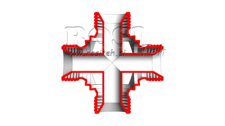 HYDRAULINEN T KIERRE UROS RISTI 3/8
