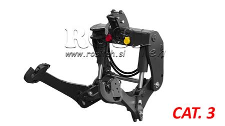 PŘEDNÍ HYDRAULIKA TRAKTORU KATEGORIE III 3KAT PRO TRAKTOR 2250KG