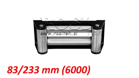 RULLEFØRING FOR STÅLTAU (6000) 83x233