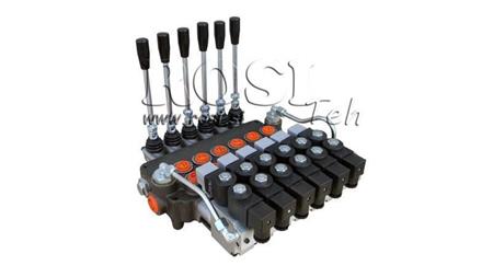 VÁLVULA HIDRÁULICA 6xP80 - EO 12V