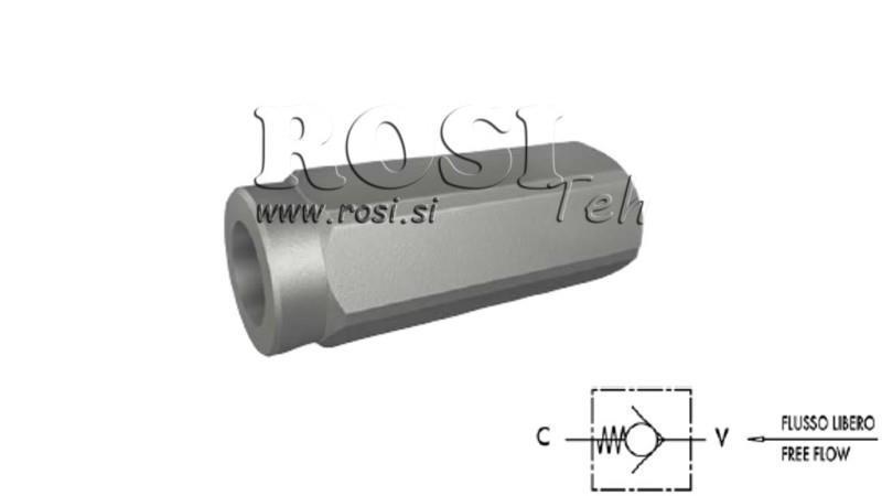 SÄKERHETSVENIL FÖR KÖLARE 3/4'' BY-PASS 5 bar