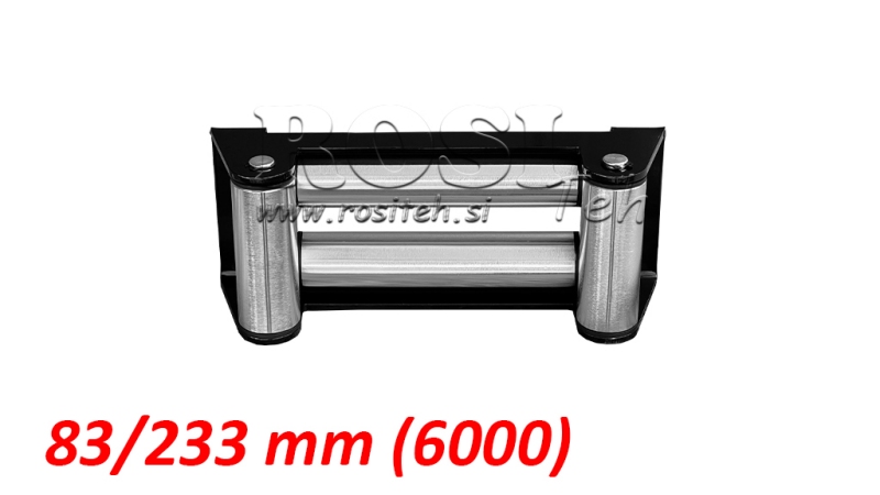 RULLEFØRING FOR STÅLTAU (6000) 83x233