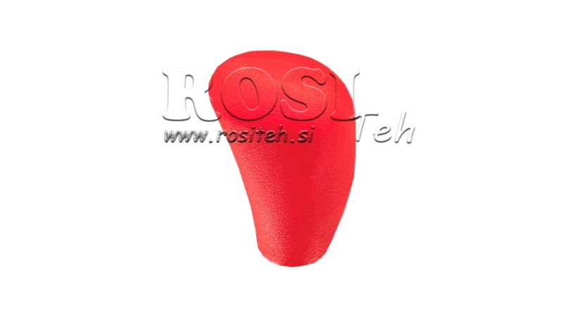 MARKING HANDLE FOR VALVE CONTROL LEVER M10 - RED