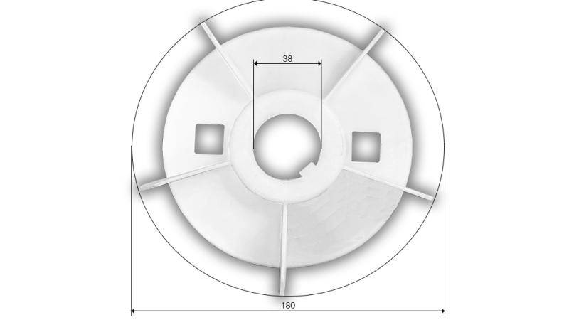 ELECTRIC MOTOR FAN MS 132