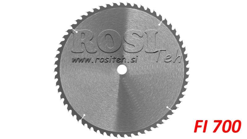 CIRCULAIRE ZAAGBLAD WIDIA Φ 700