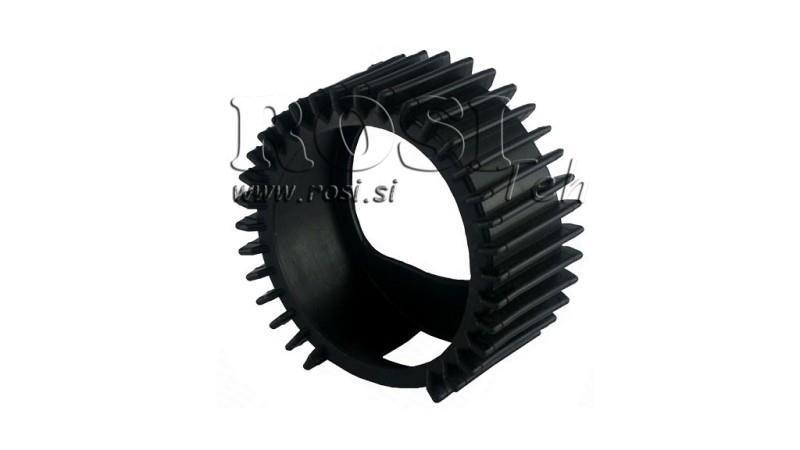 SUOJAKUMI MANOMETRILLE DN63 - MUSTA