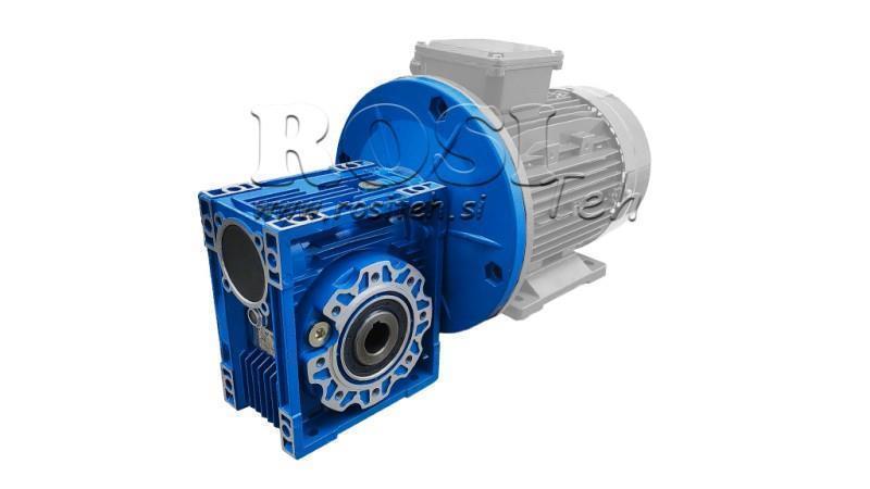 PMRV-75 REDUCER FOR ELECTRIC MOTOR MS100 (2.2-3-4kW) RATIO 10:1