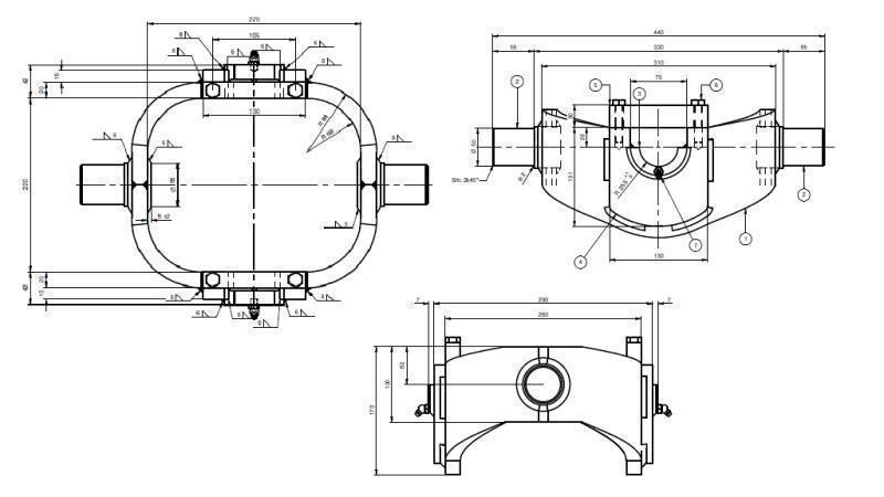 CRADLE CAT.5 -170 (22 ton)