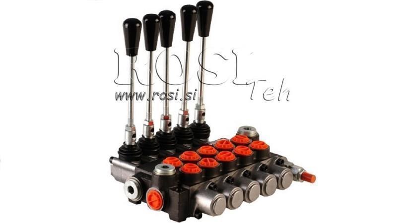 Hydraulikventil 5xP40