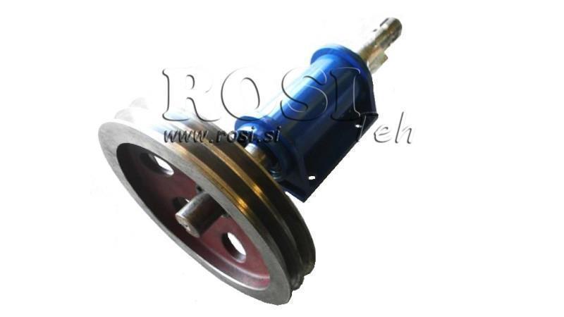 CARDANAS GEGOTEN IJZER MET YOKE 270mm