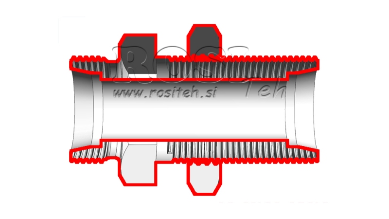 HIDRAVLIČNI PREGRADNI DVOVIJAČNIK (8S) M16x1,5