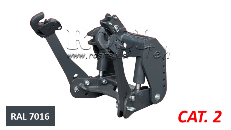 ELEVADOR FRONTAL UNIVERSAL PARA TRACTOR CAT. 2 1500KG