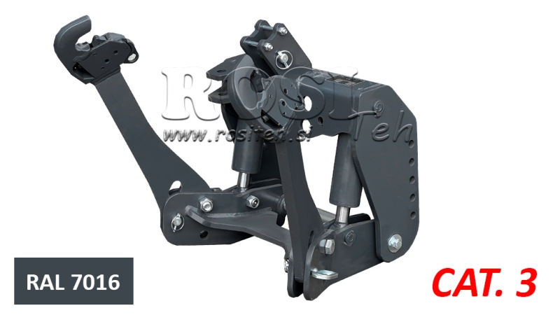 FRONT HYDRAULIKK UNIVERSAL KIT 3KAT FOR TRAKTOR 2500KG