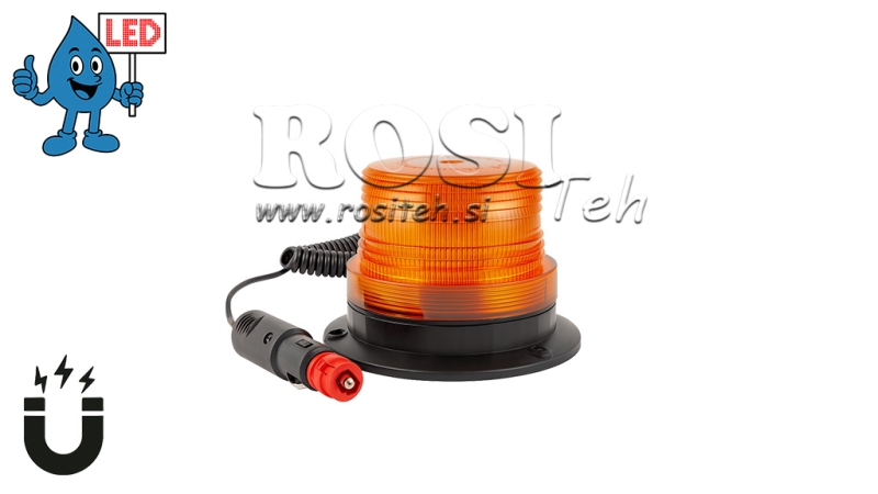 LUZ MAGNÉTICA ROTATIVA LED 12V