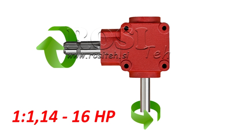 SZÖGHAJTÁS L-155J 1: 1,14 (16HP-12kW)