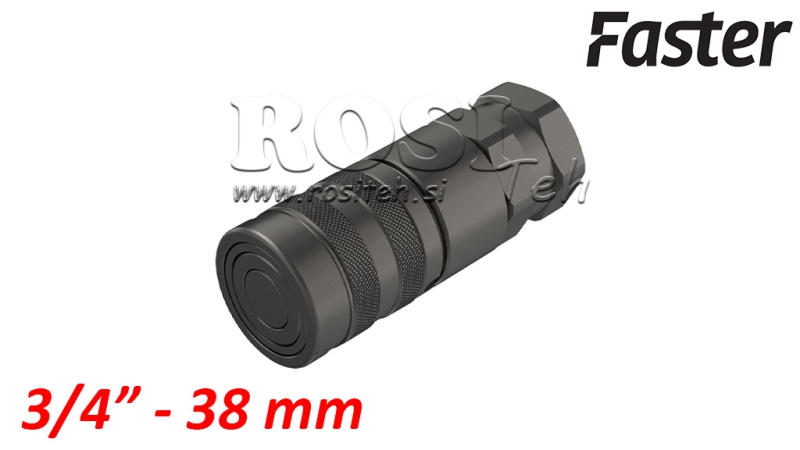 RYCHLOUPÍNACÍ KONEKTOR EXKAVÁTOR FFH ŽENSKÝ 3/4 38MM