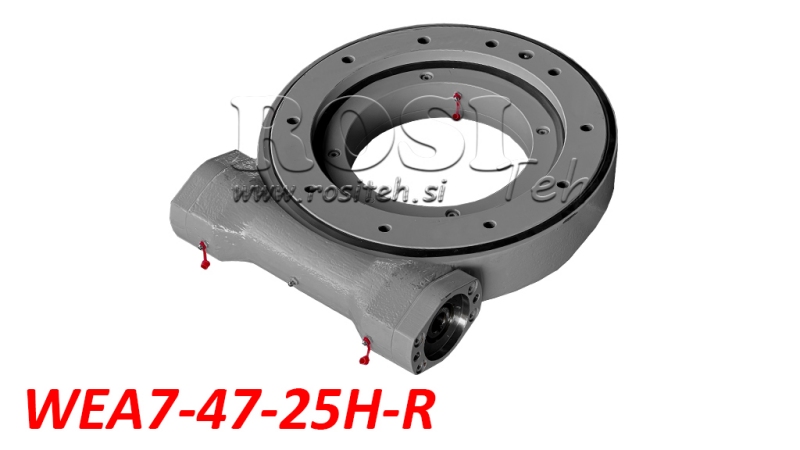 REDUCTOR DE ROSCA SERIE WE HP WEA7-47-25H-R