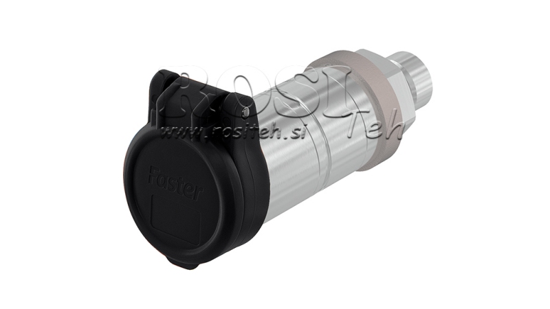 SORT BESKYTTENDE DÆK PVC HUN QUICK COUPLING PUSH PULL