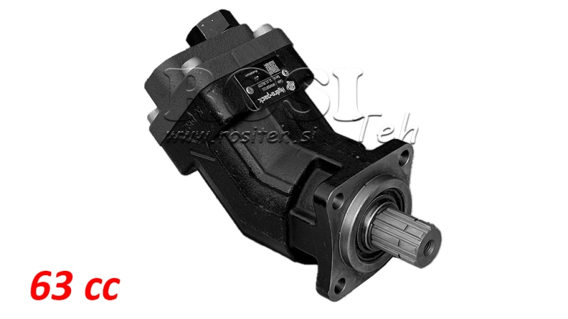 HYDRAULISCHE GRIJZE IJZER POMP 65CC BANANA