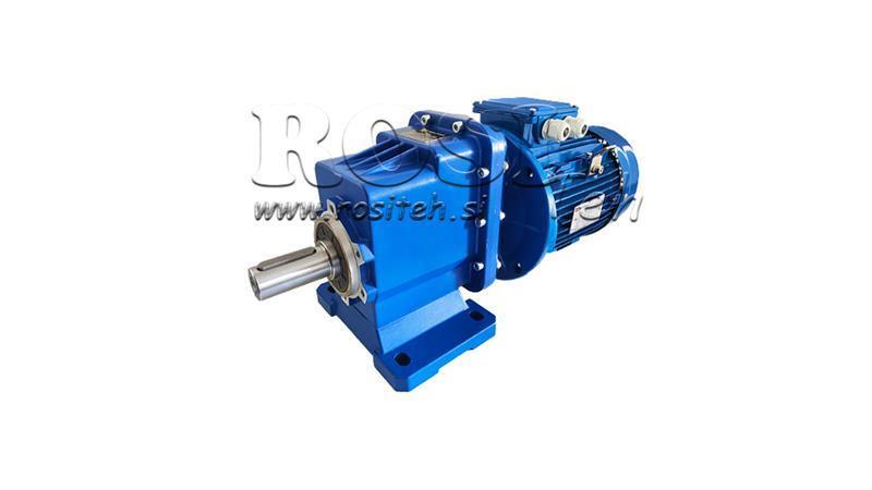 1Fase 1.1kW-MOTORE ELETTRICO CON RIDUTTORE ERC03 MS90 54rpm